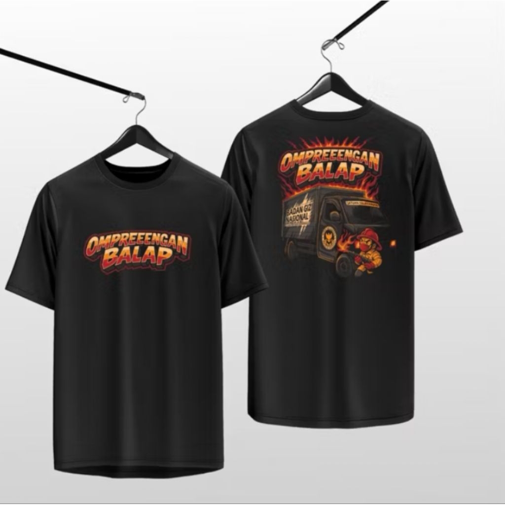 KAOS TEAM SPPG OMPRENGAN BALAP | Baju Printing Desain Sendiri | Kaos Pria Wanita Katun Premium | Baj