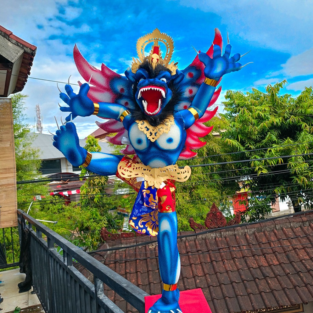 Ogoh Ogoh Mini Jumbo Mainan Anak Isi Lampu Aman singa sayap