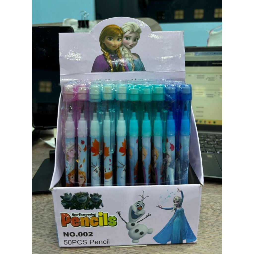 Pensil susun frozen (1 pcs) /Pensil cabut frozen/ Pensil susun sambung