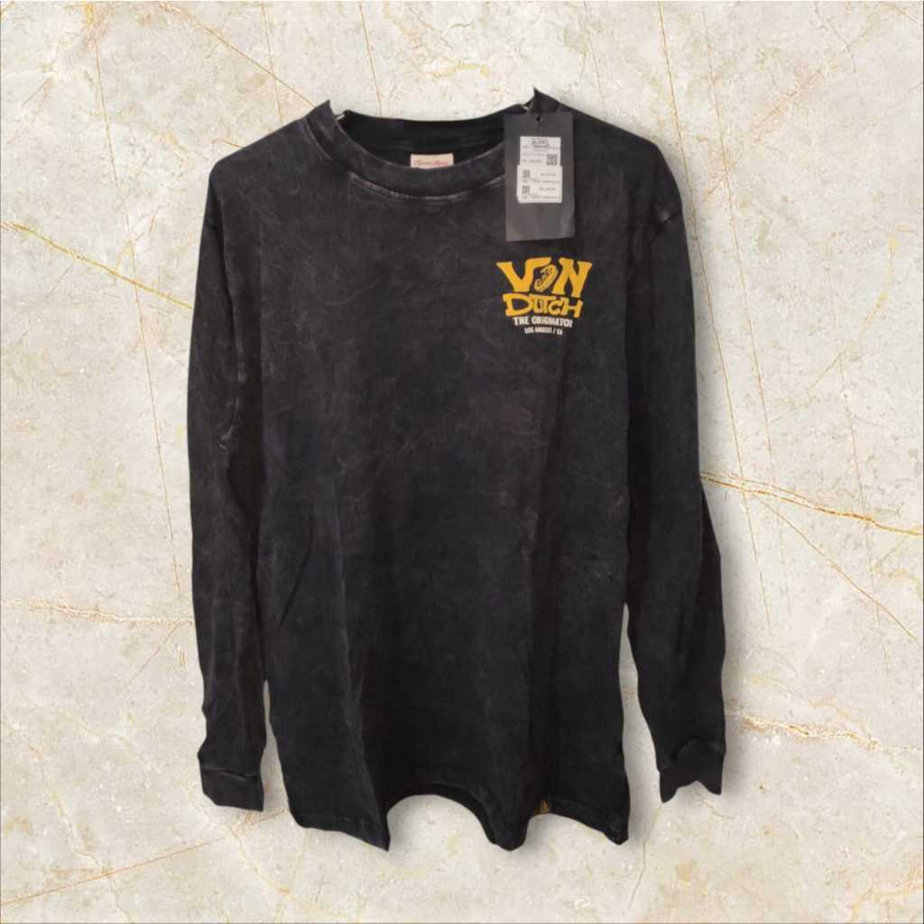 Von Dutch Longsleeve 1092 Original | Kaos Unisex Lengan Panjang Von Dutch Original Branded Mall