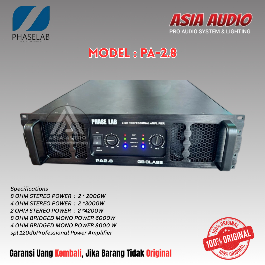 POWER  PHASELAB PA-2.8 ORIGINAL