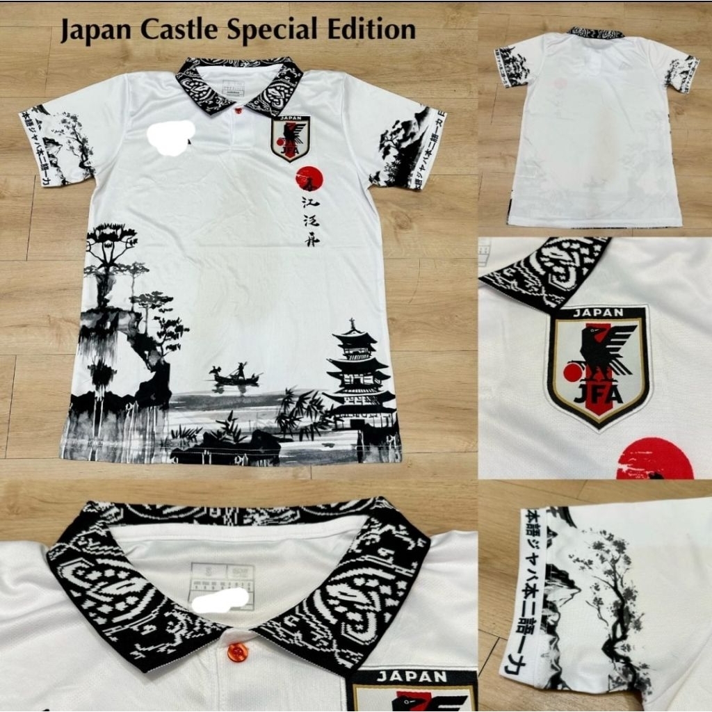 Jersey Kaos Baju Sepak Bola Dewasa Timnas Tim Nasional Jepang Japan Japanesse Nippon Home Away 3rd T