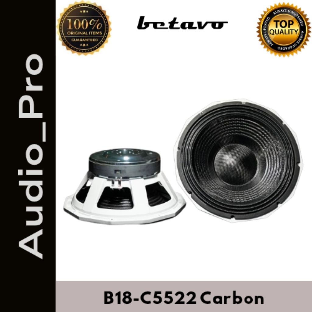 Speaker Component Betavo B18-C5522 | Betavo B18 C5522 Carbon Speaker Component