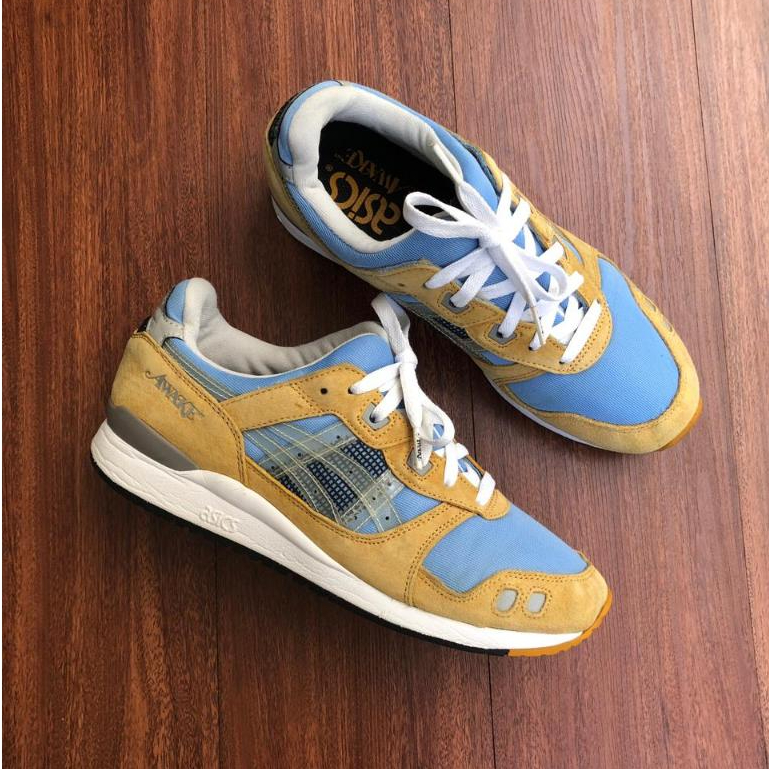 Sepatu Sneakers Pria Asics Gel-lyte III x Awake NY Original