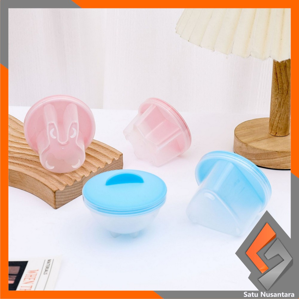 SN-C1437 Cetakan Telur Kukus Dessert Bentuk Lucu / Cetakan Steamer Telor Egg Poacher / Cetakan Jelly