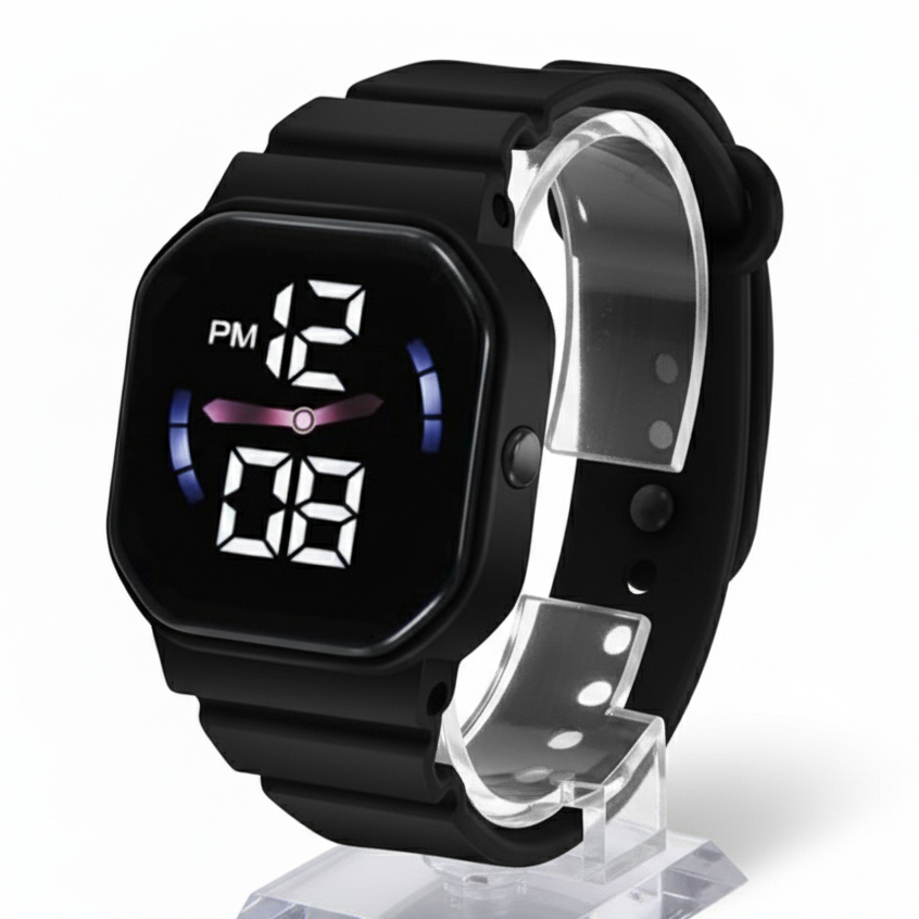 jam tangan anak anak laki laki led digial anti air