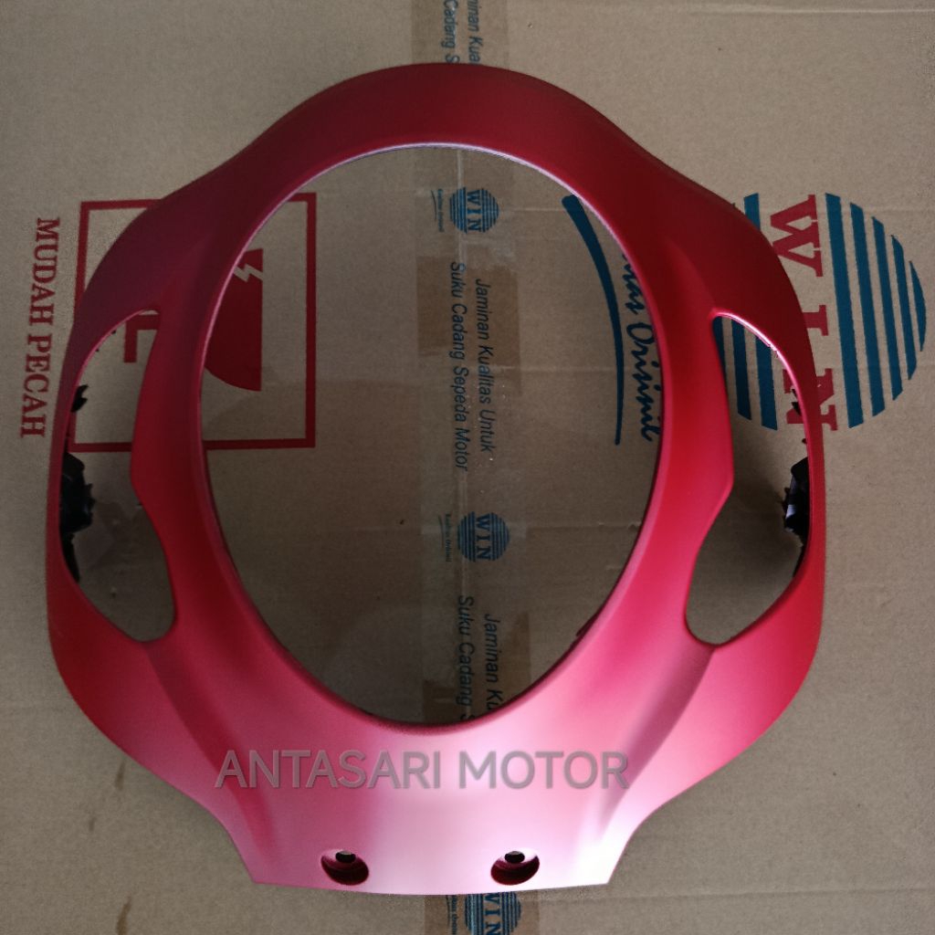 TAMENG DEPAN SCOOPY FI 2020 FRONT PANEL WIN PANEL DADA DEPAN SCOOPY 2020 MERAH KREM PUTIH DOFF MERAH