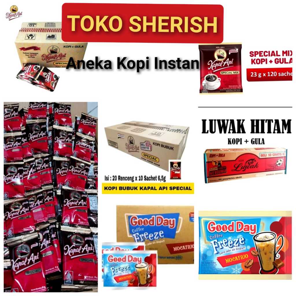 ANEKA KOPI 1 DUS LANGUNG KIRIM