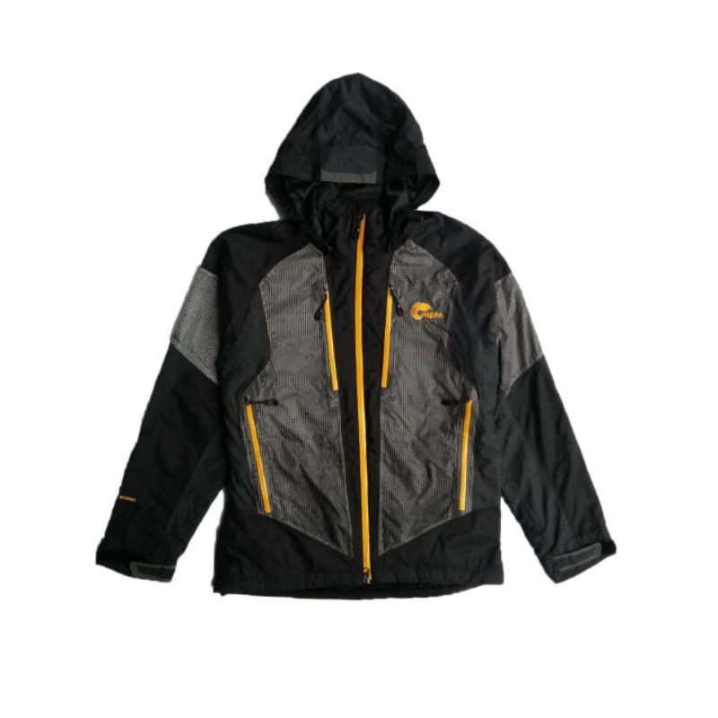 Jaket outdoor nepa black grey