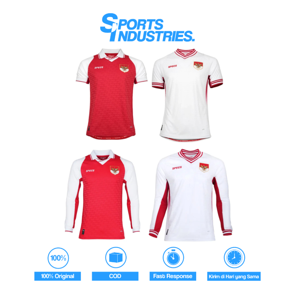 JERSEY SPECS TIMNAS FUTSAL HOME / JERSEY SPECS TIMNAS FUTSAL AWAY JSY 25 100% ORIGINAL