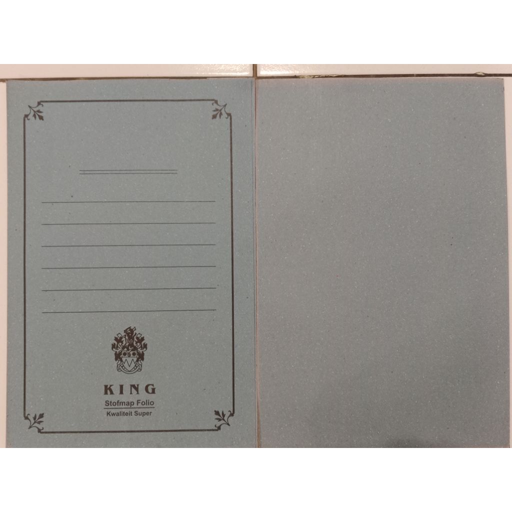 Map Kertas Biru / Map kertas