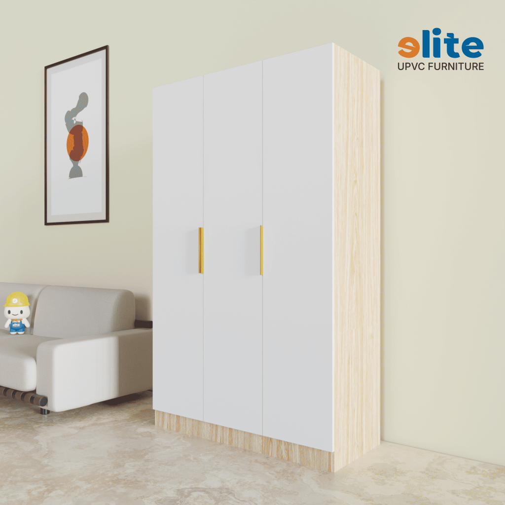 LEMARI PAKAIAN PVC ELITE FURNITURE - NAPOLI