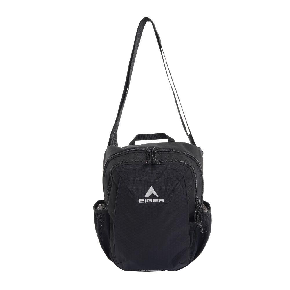 Eiger Wanders 10 Tab Shoulder Bag Hitam Tas Selempang Bahu Pria Wanita Original