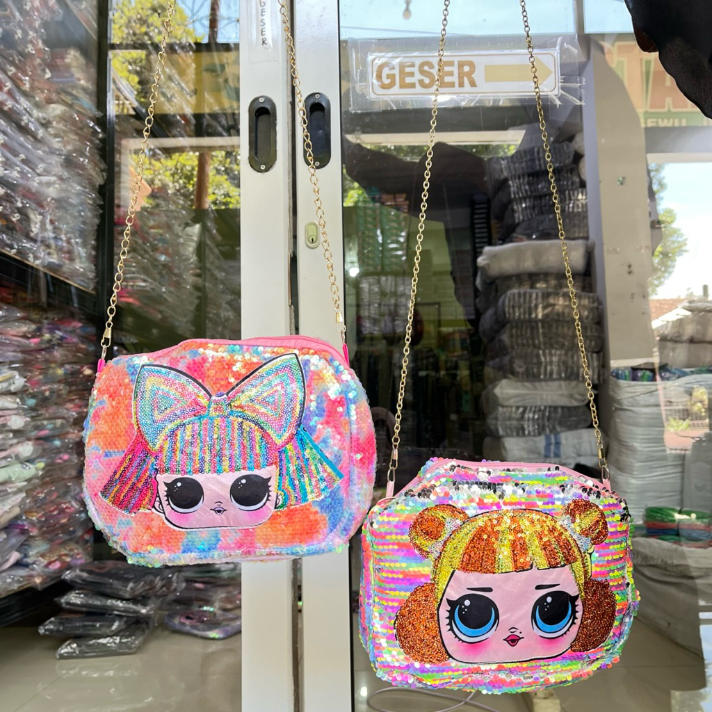 Tas SISIK Selempang/Tas SISIK Hologram Anak