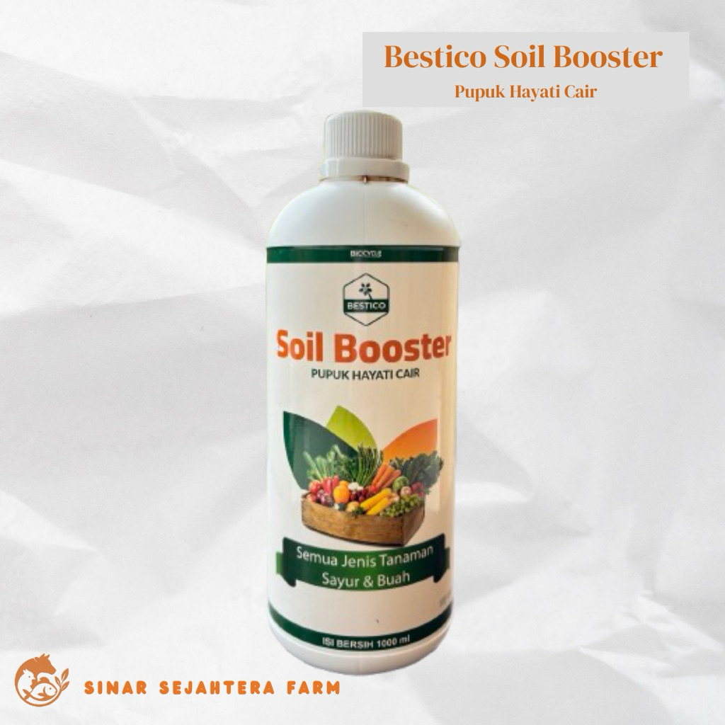 Bestico Soil Booster Pupuk Hayati Cair 1 liter | Pupuk Organik Cair