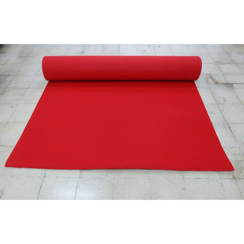 Karpet Wedding Karpet Pernikahan Uk P= 8 Meter, L= 1.2 Meter - Merah