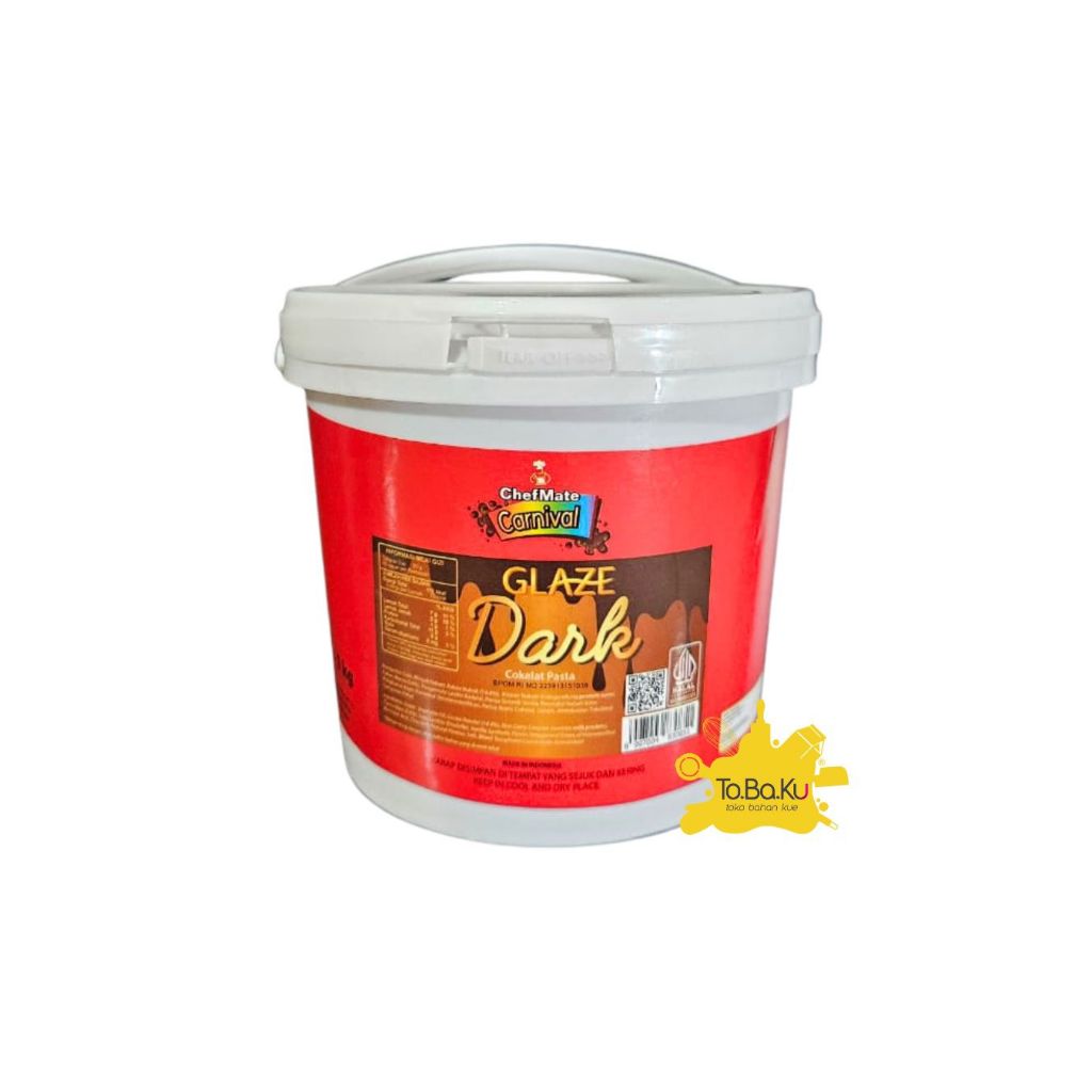 Chefmate Glaze Dark 1kg (Pail)