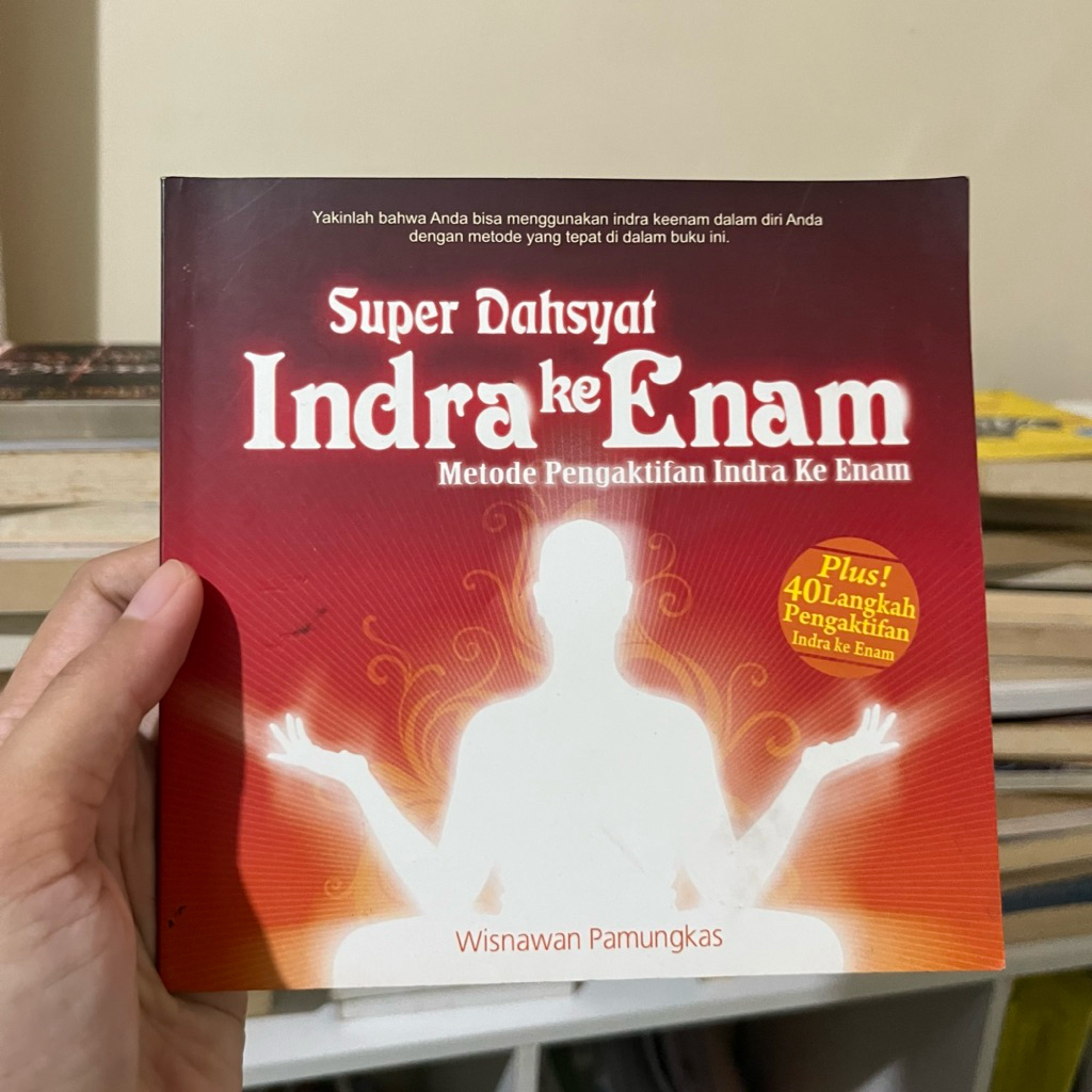 Preloved Buku Nonfiksi “Super Dahsyat Indra ke Enam” (Wisnawan Pamungkas)