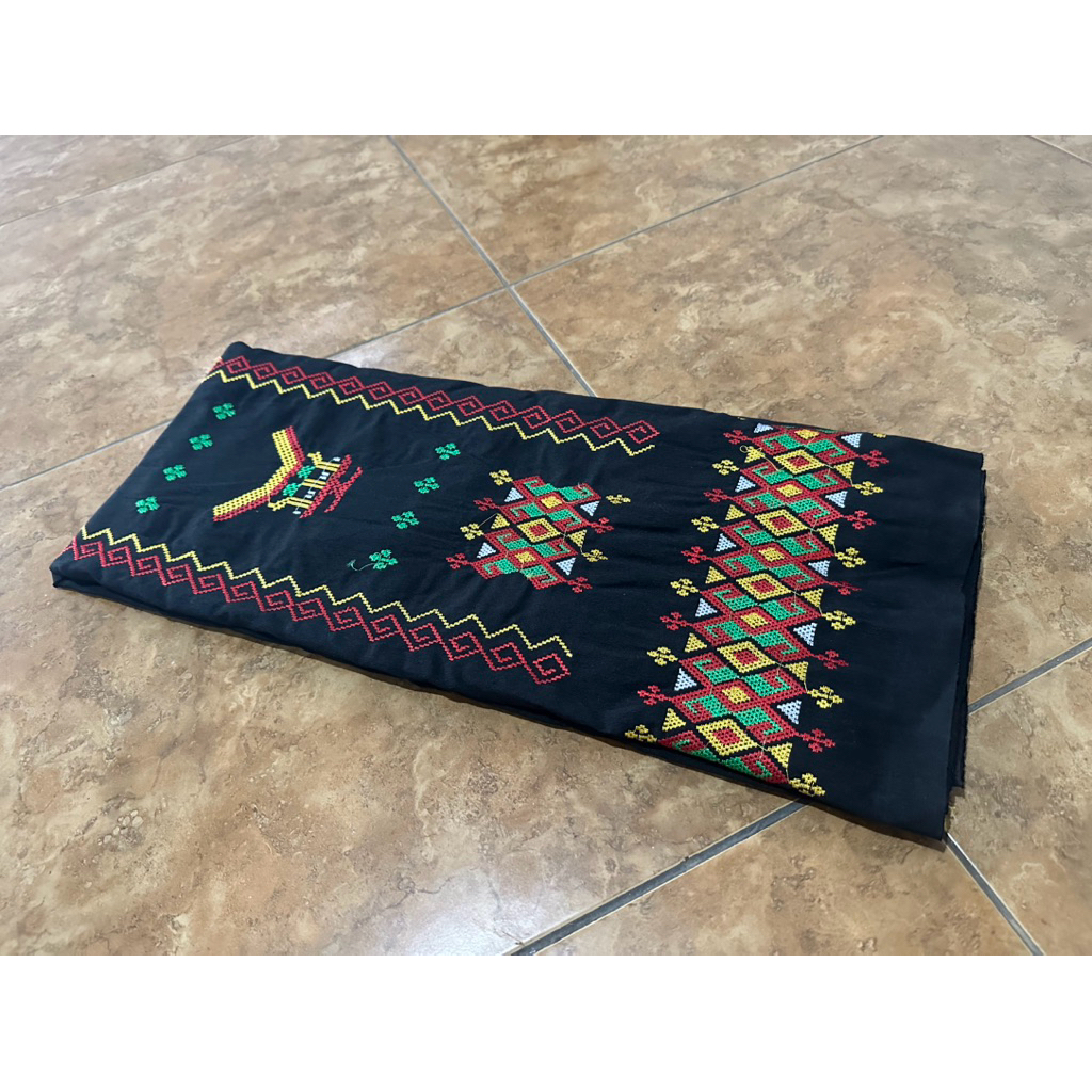 kain tenun paroki motif new toraja jepara 3mx1,2m