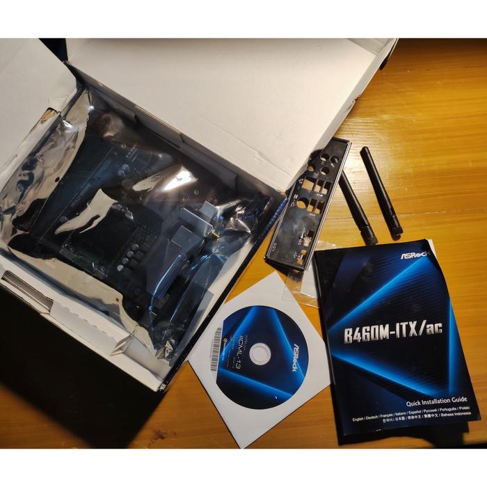 Paketan Mini ITX Asrock B460m ITX/ac - Core i5 10400F
