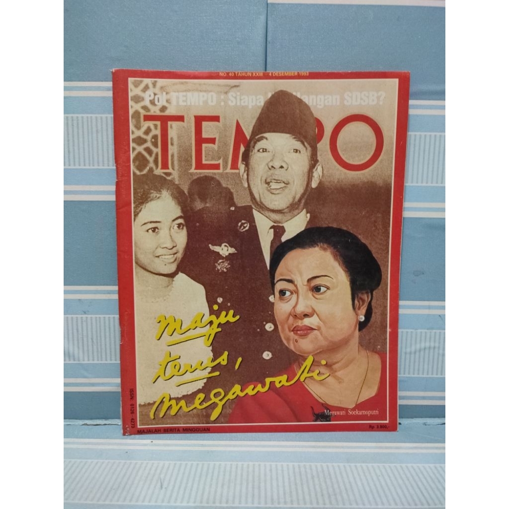 Majalah tempo maju terus megawati tahun 1993