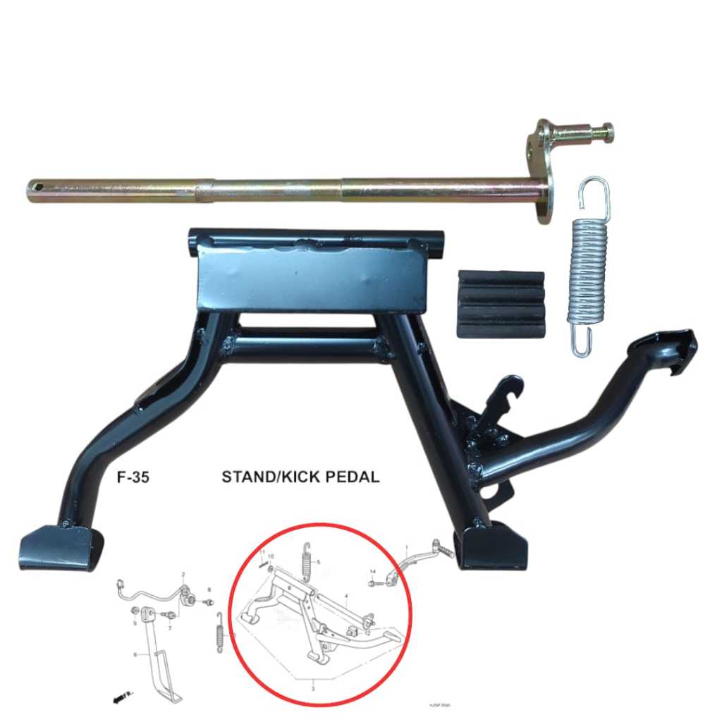 standar tengah standar 2 beat fi spacy vario 110 fi vario 110 fi k25