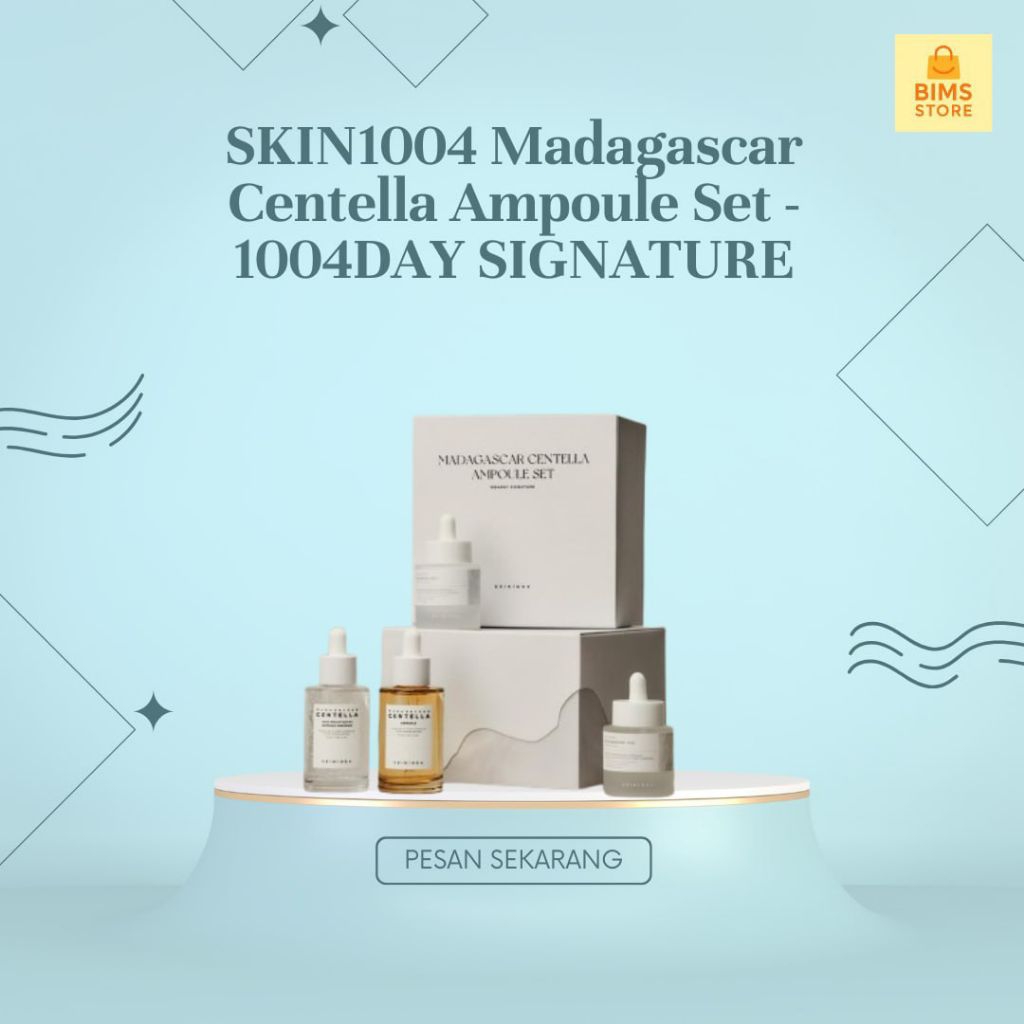 SKIN1004 Madagascar Centella Ampoule Set - 1004DAY SIGNATURE (2025)