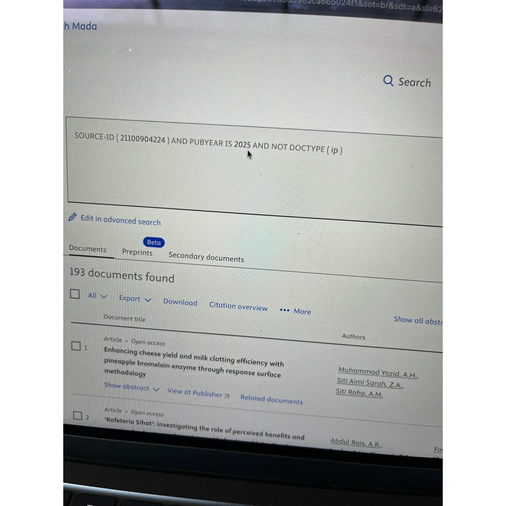 Scopus Lisensi + Scopus Ai