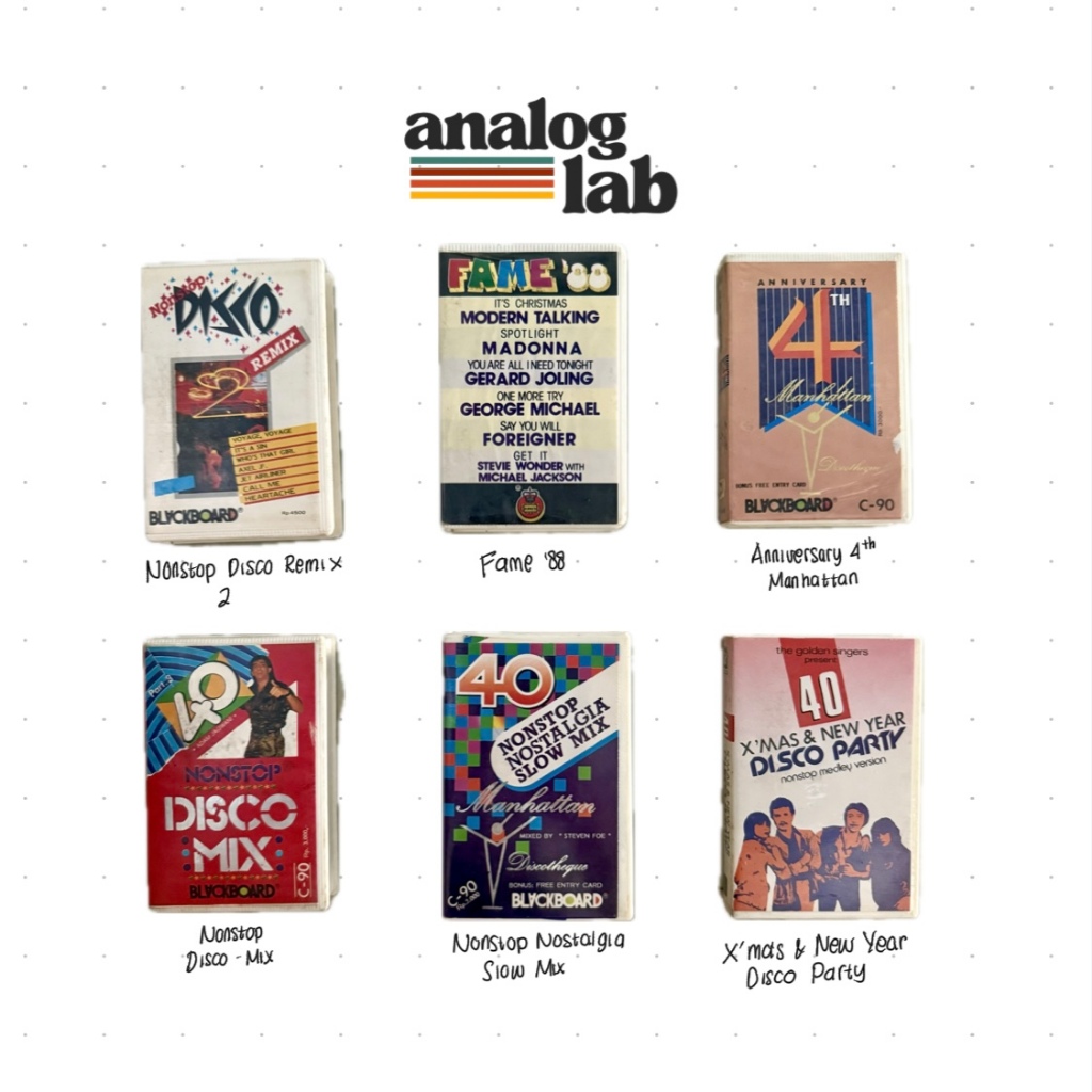Kaset Pita Original Lagu Jadul Koleksi - Cassette Tape Vintage CD Radio
