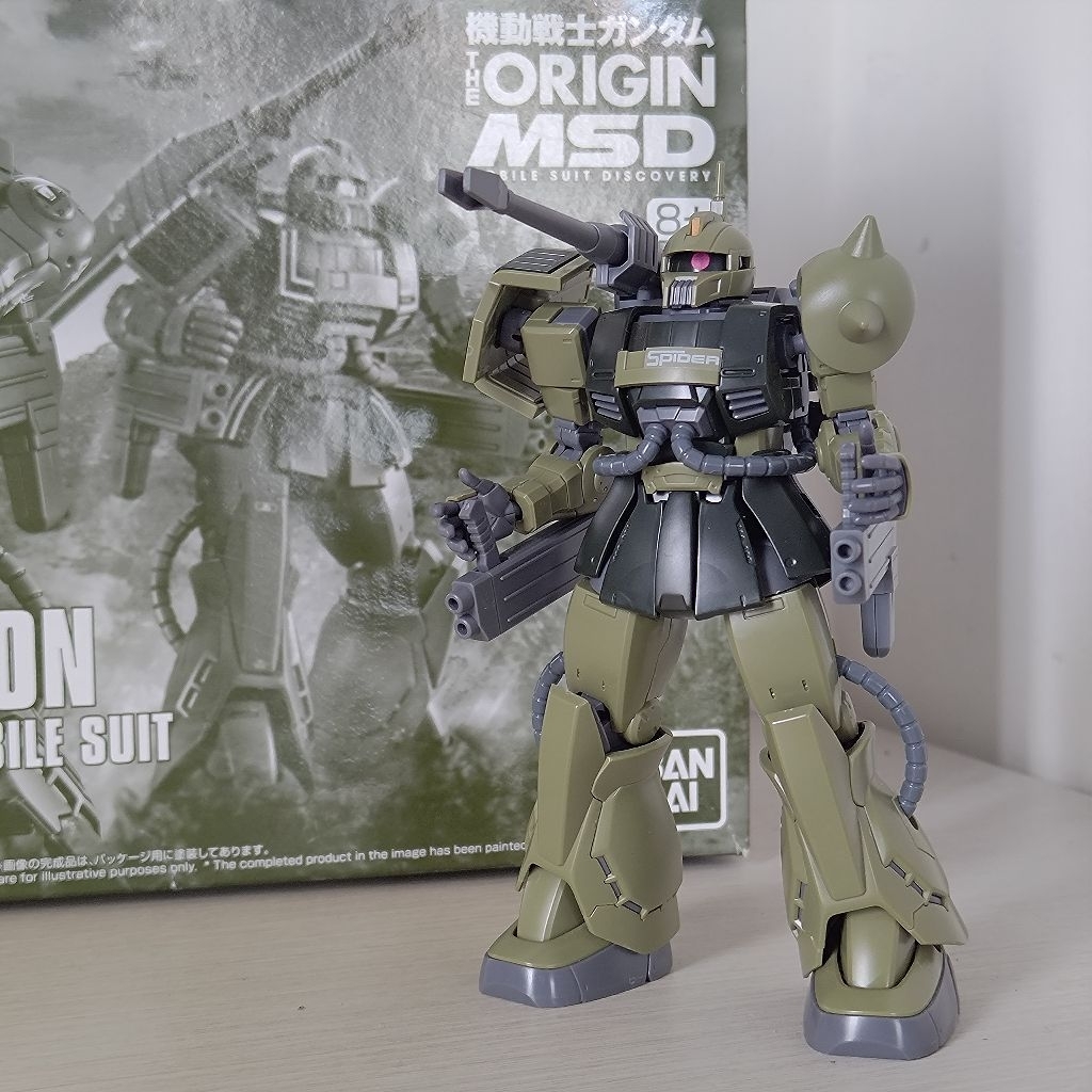 BIB HG Origin Zaku Cannon P Bandai Gundam Gunpla GTO