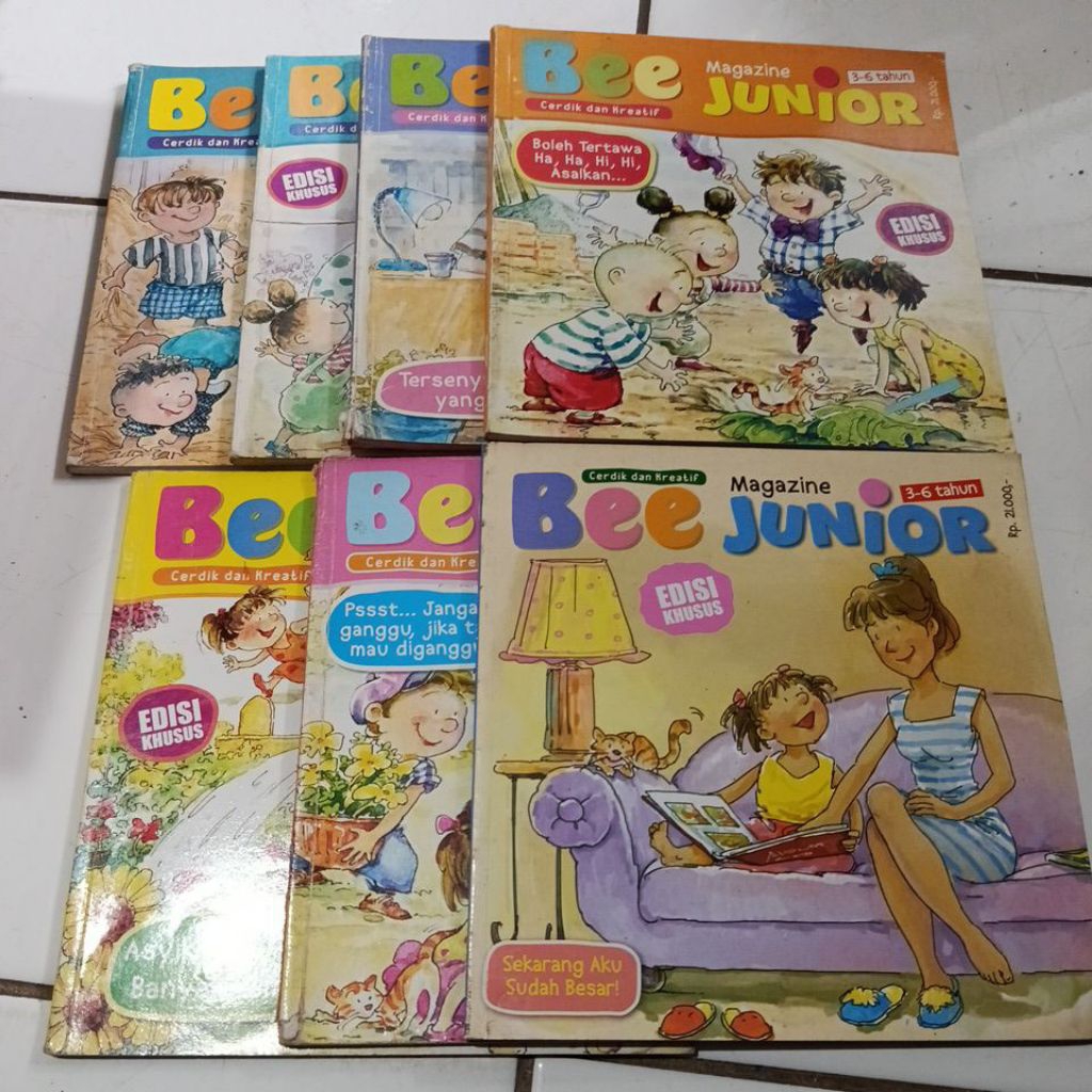 Magazine Bee Junior 3-6tahun random