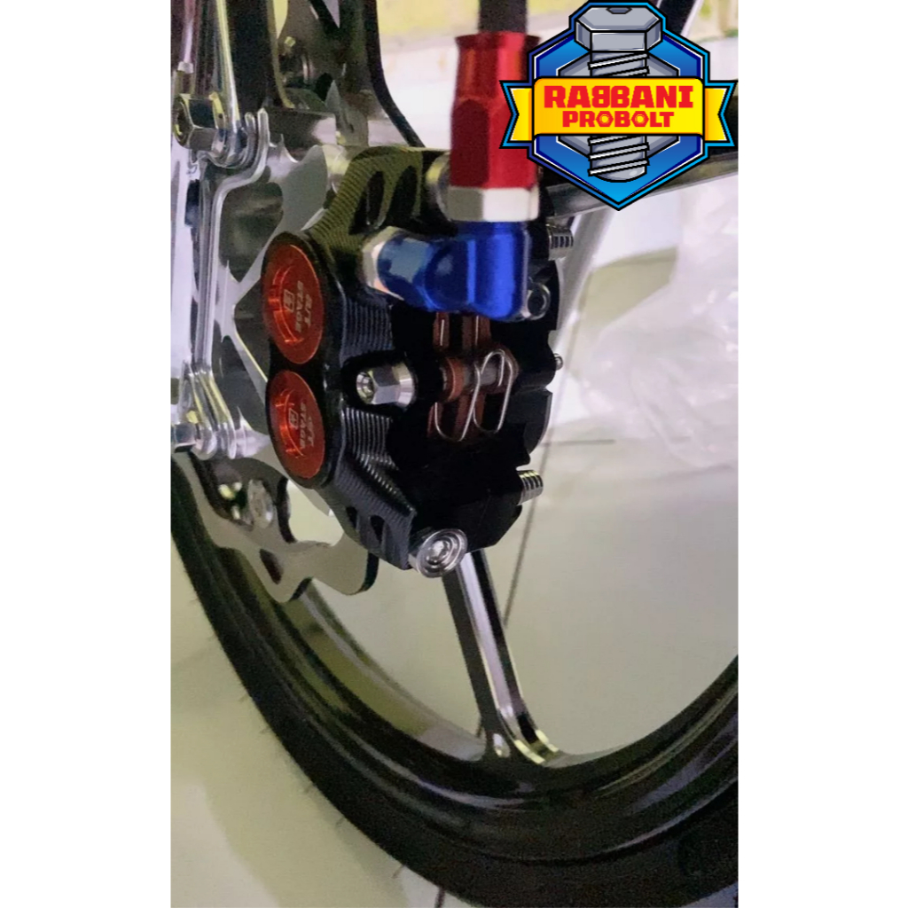BAUT PROBOLT BAUT SET KALIPER FORMULA 4 PISTON STAINLESS 100% ORI HENG THAILAND