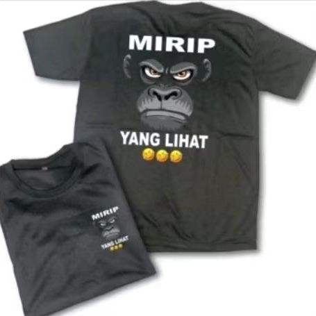 Kaos Distro MIRIP YANG LIHAT Kaos Distro Unisex