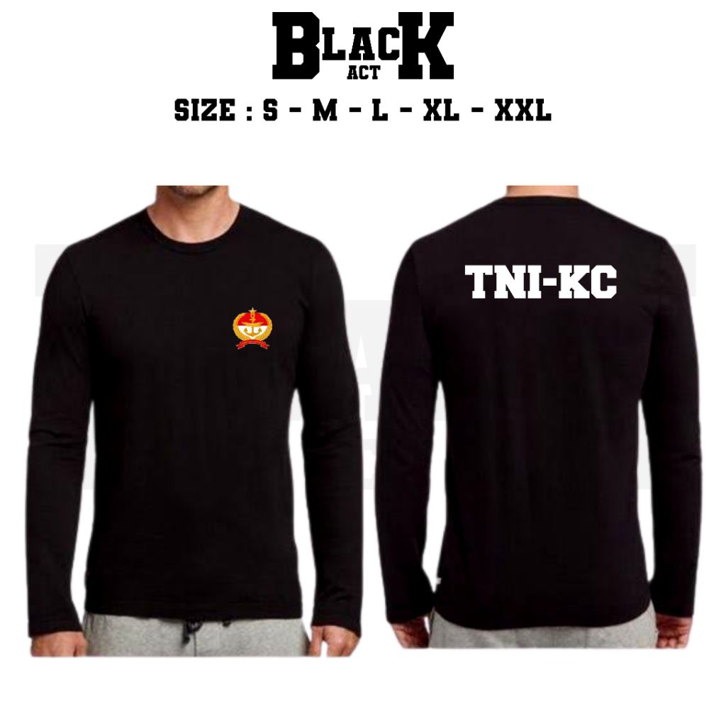 KAOS TNI-KC KOMCAD KOMPONEN CADANGAN LENGAN PANJANG