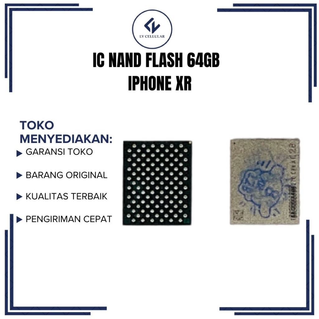IC NAND FLASH IP XR 128GB/256GB ORIGINAL NEW