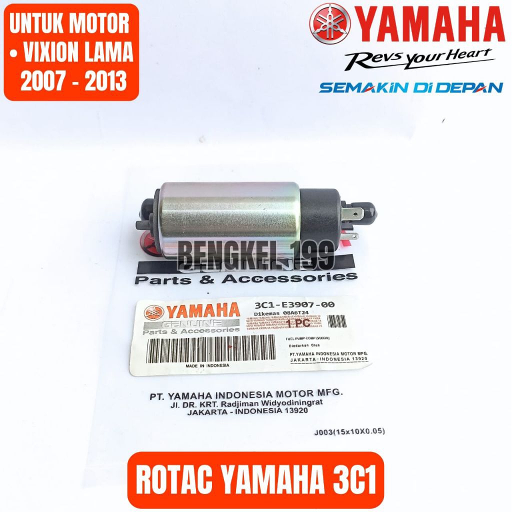 Rotak Dinamo Fuel Pump 3C1 Vixion Lama Vixion Old 2007 - 2013 Orginal Yamaha