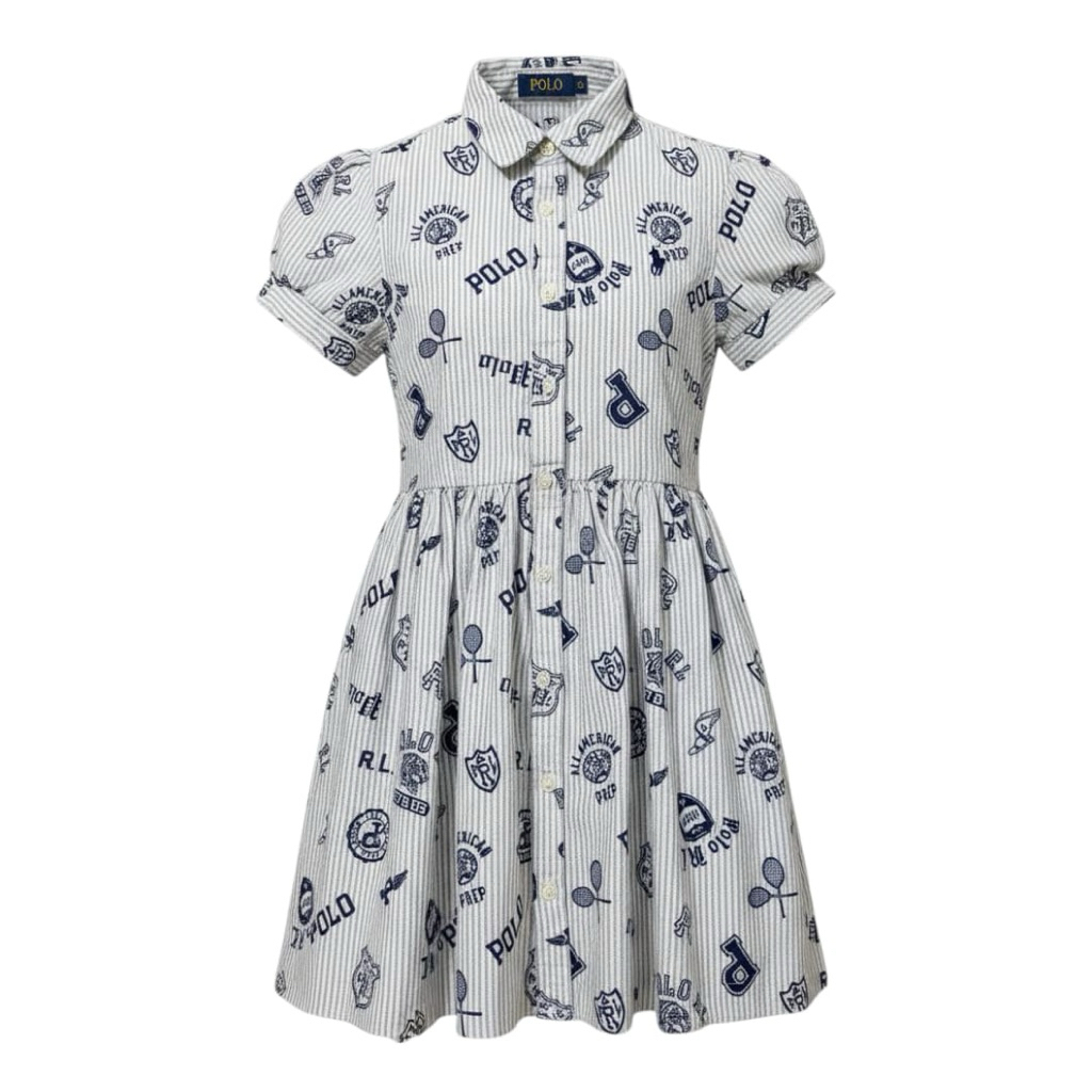 DRESS POLO ANAK PEREMPUAN RALPH LAUREN DRESS KEMEJA POLO ORIGINAL BRANDED SQ51
