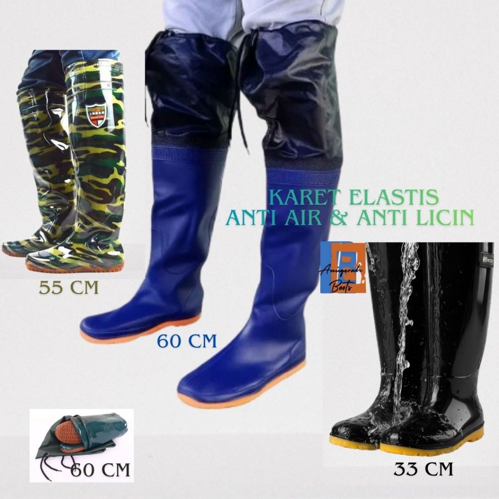 Sepatu Sawah Karet – Sepatu But Sawah Pendek – Sepatu Bots Pria