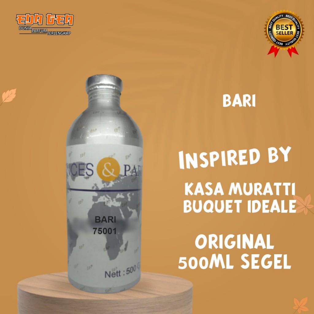 bibit parfum murni BARI ESSENCES 500ML SEGEL