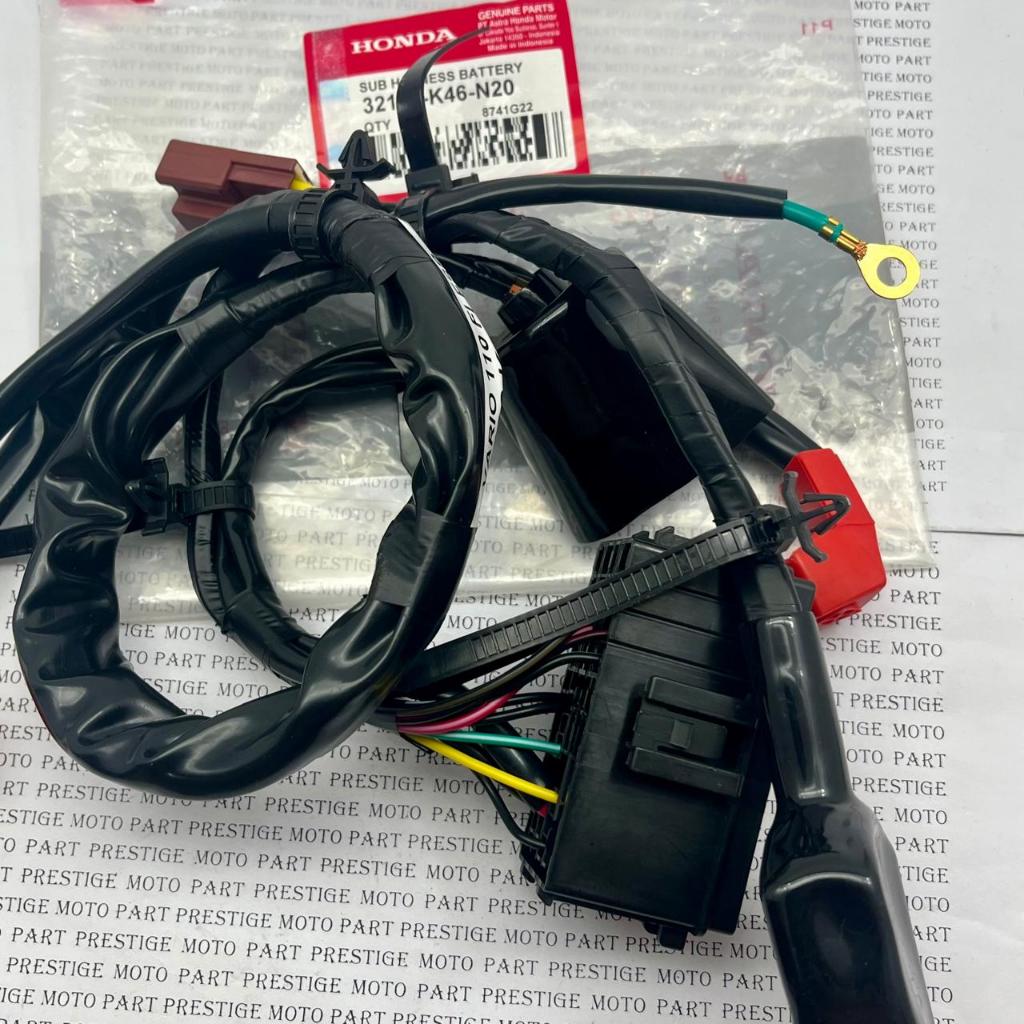 32102-K46-N20 SUB HARNESS BATTERY Kabel aki Vario 110 fi ESP non iss starter halus