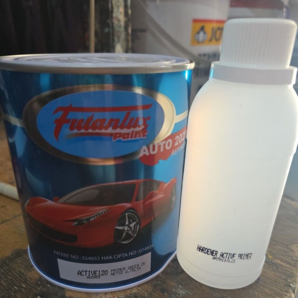 FUTANLUX Active Primer Cat Dasar Besi/Galvanis - 1ltr set