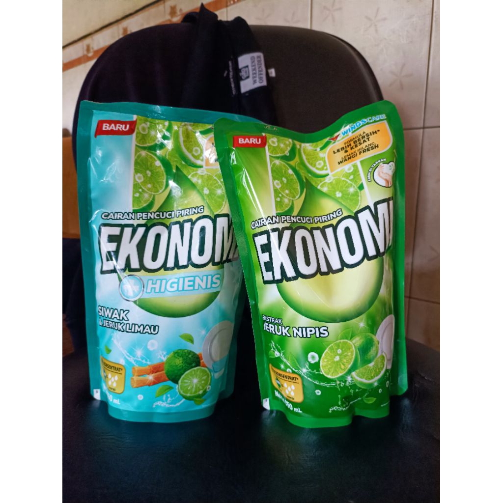 (MK STORE SBY)* Ekonomi Pencuci Piring cair Refill 650ml 1 dus kartonan