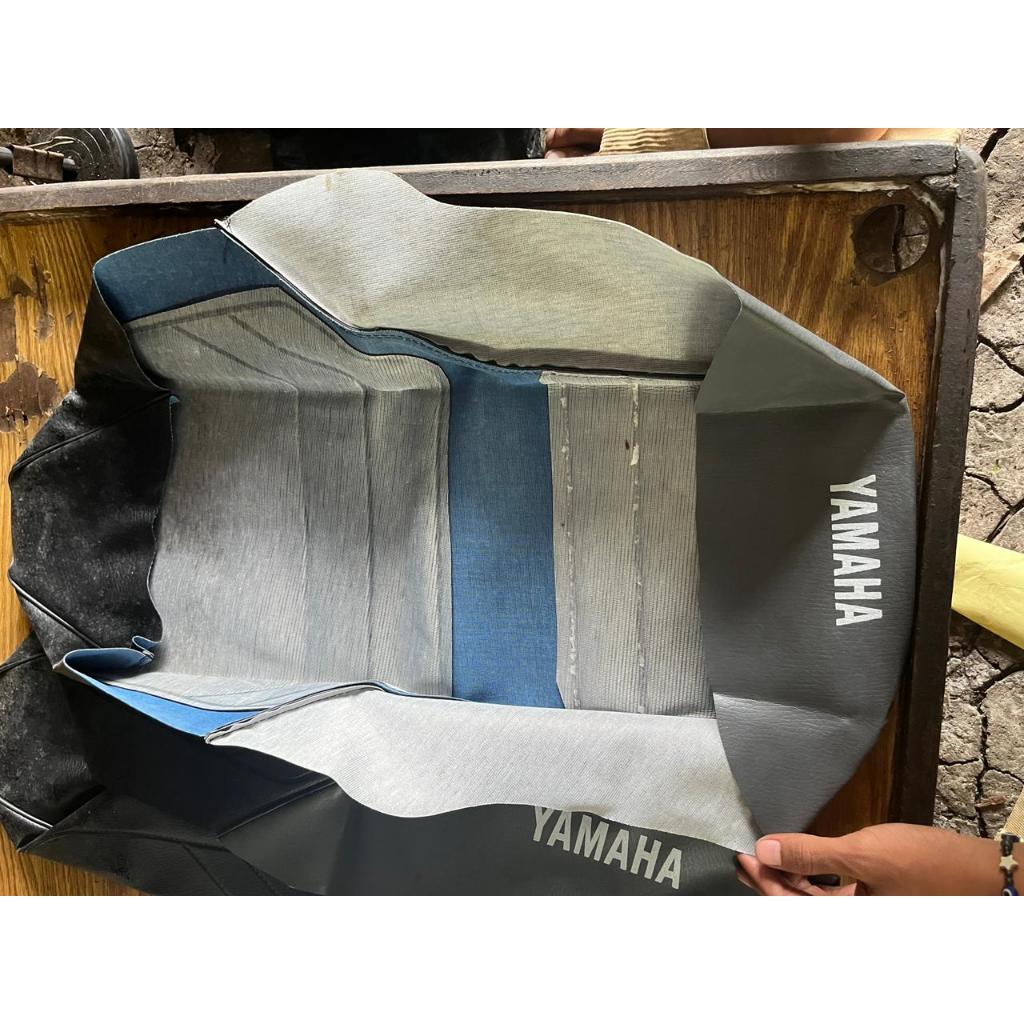 Sarung Jok Yamaha Alfa Kulit Sadel Jok alfa cover jok Yamaha ALFA ORIGINAL // 969
