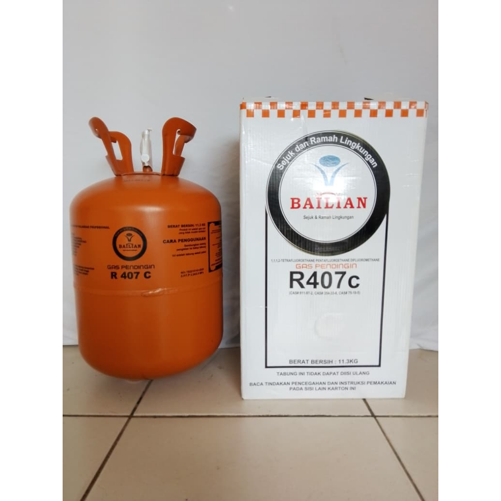 FREON R407c BAILIAN AC MOBIL, KULKAS, dan FREEZER