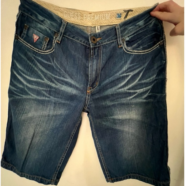 Celana Pendek Jeans Pria GUESS PREMIUM