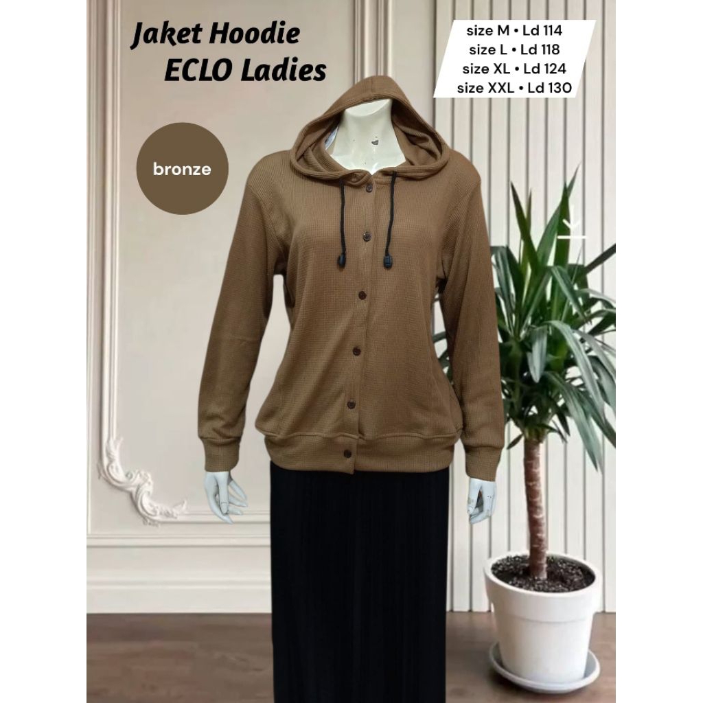 Jaket Hoodie ECLO (cewek)