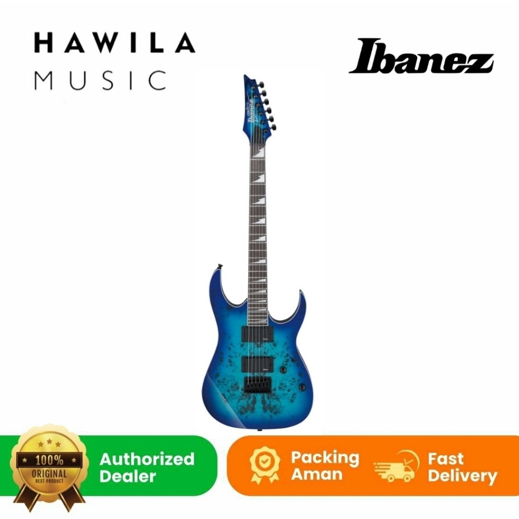 Guitar Electric Gio Ibanez GRGR 221 PA AQB Gitar Elektrik Ibanez