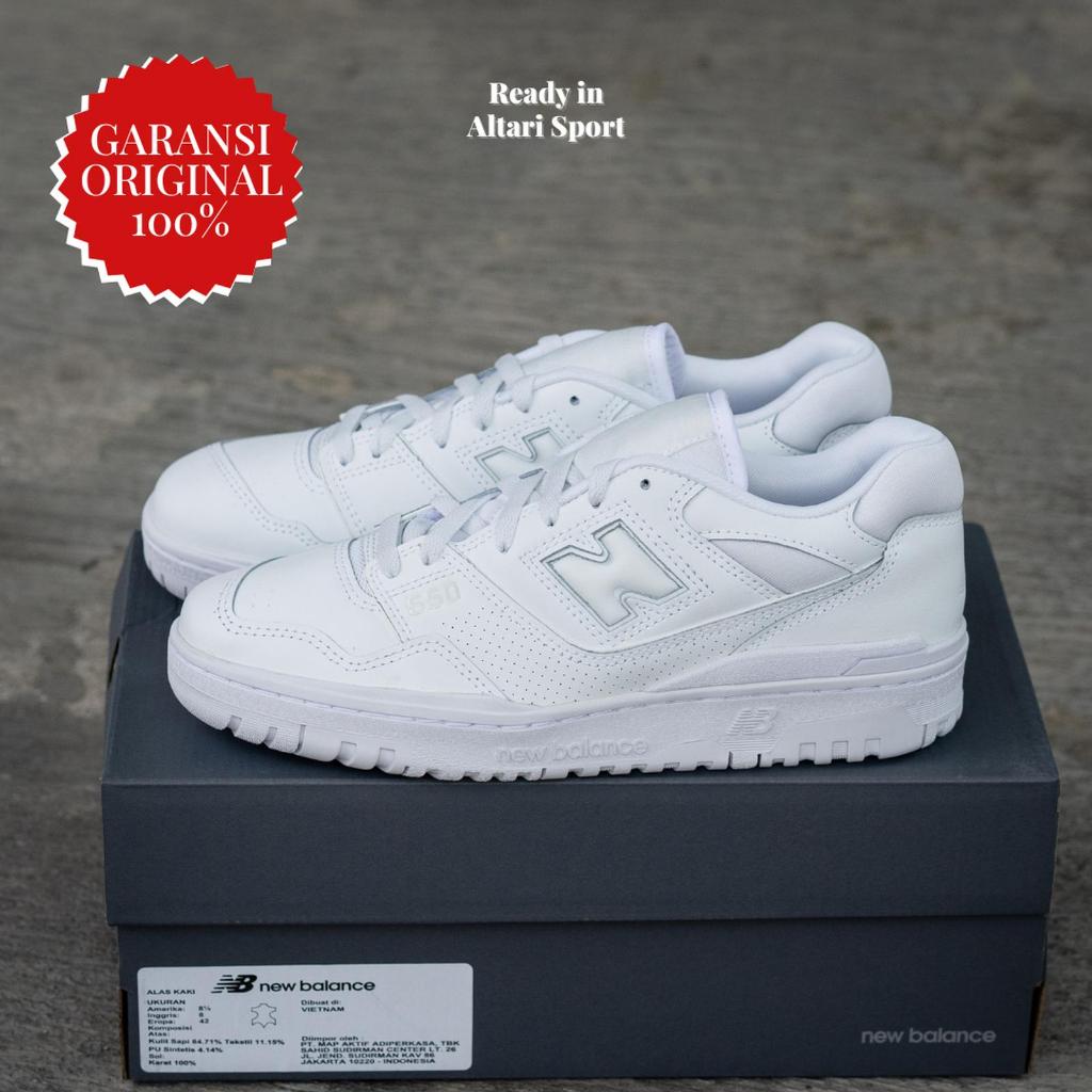 Sepatu sneakers nb 550 BB550WWW Original