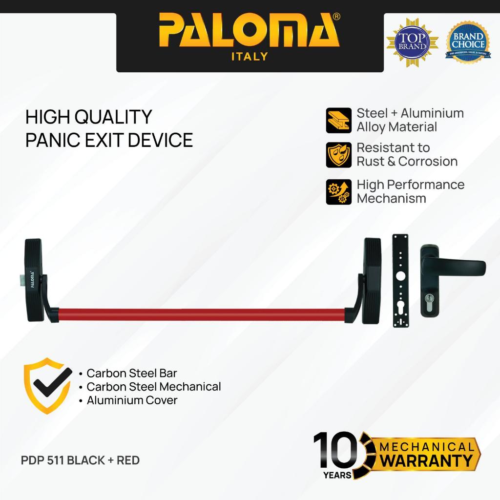 PALOMA PDP 501 Panic Door Exit Device Pintu Darurat Gedung Handle Pegangan Emergency Steel Baja Alum