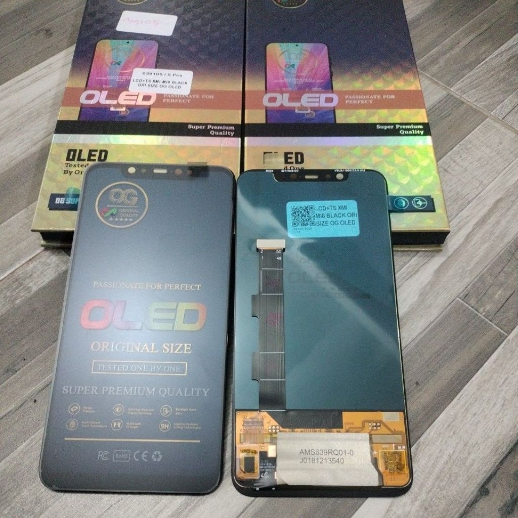 lcd xiaomi mi8/xiaomi mi 8 ori oled